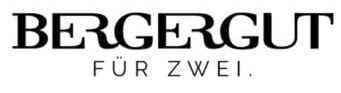Lehrlingsportal.at Das Bild zeigt das Wort "BERGERGUT" in fetten Großbuchstaben und darunter in kleinerer Schrift "FÜR ZWEI".