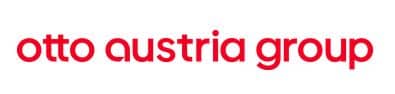 Lehrlingsportal.at Das Logo zeigt den Schriftzug "otto austria group" in fetten, roten Kleinbuchstaben auf weißem Hintergrund.