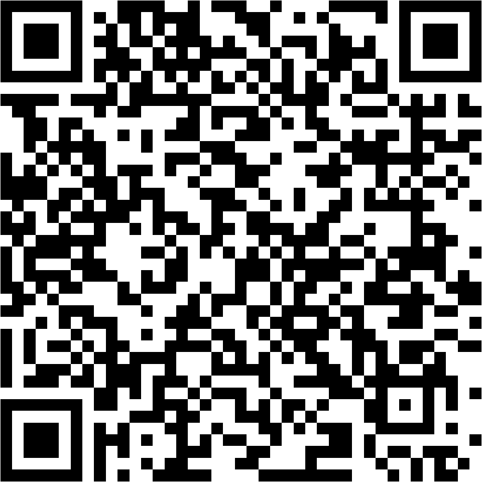 Lehrlingsportal.at Ein schwarz-weißer QR-Code auf weißem Hintergrund.