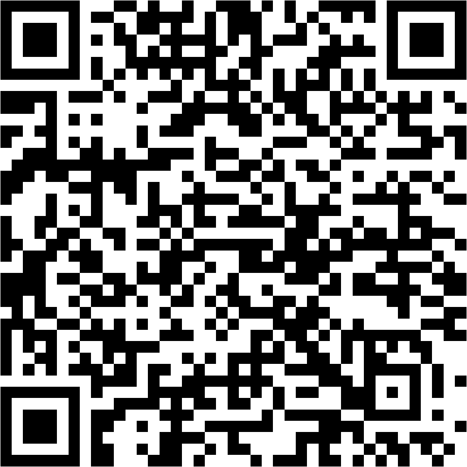 Lehrlingsportal.at Ein schwarzer und weißer QR-Code, der aus quadratischen Mustern auf weißem Hintergrund besteht.