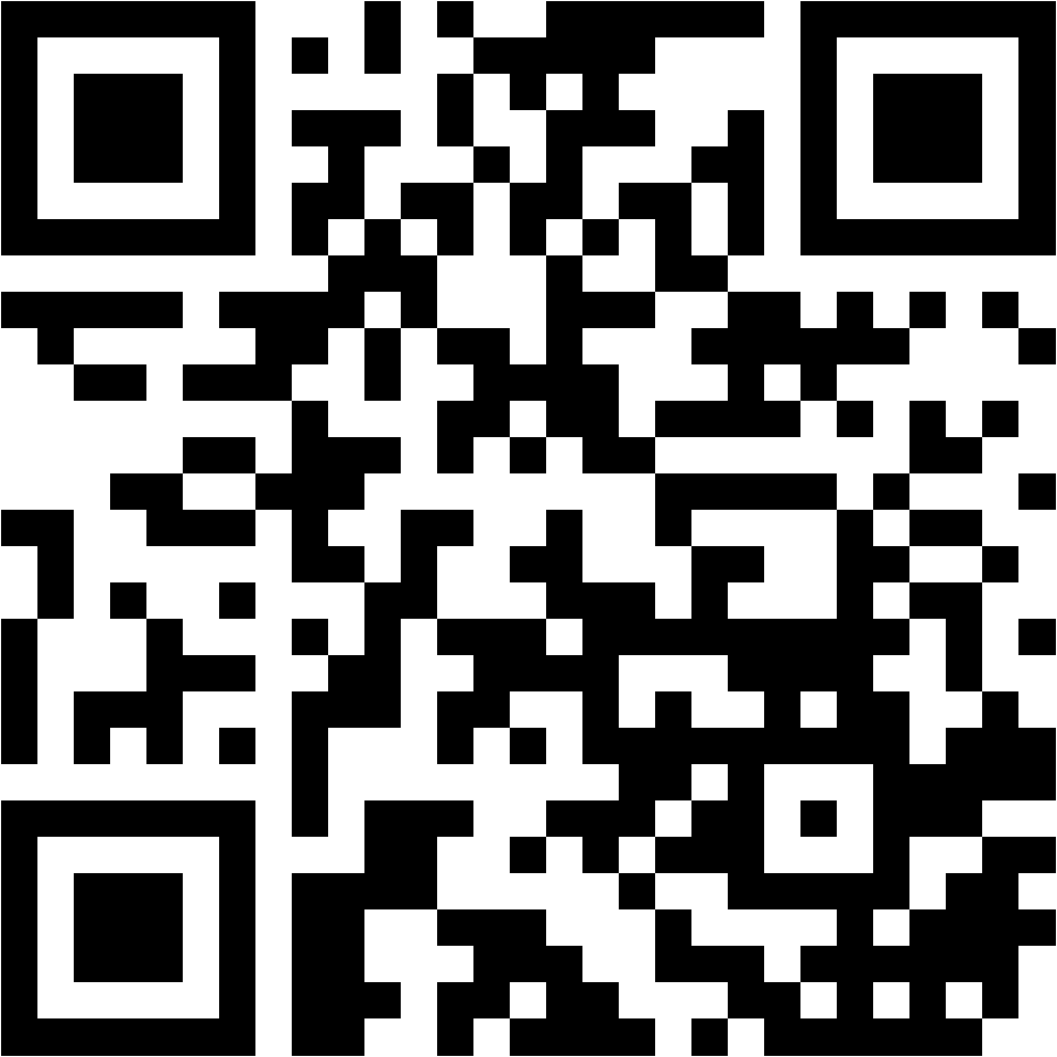 Lehrlingsportal.at Ein schwarz-weißer QR-Code wird auf weißem Hintergrund angezeigt.