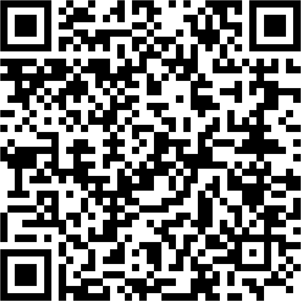 Lehrlingsportal.at Schwarzer und weißer QR-Code auf weißem Hintergrund. Der Code besteht aus einem Muster von quadratischen Modulen, die in einem quadratischen Raster angeordnet sind.