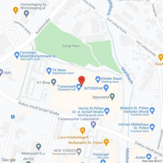 A1 Telekom 3107 St. Pölten, Dr. Adolf Schärf Straße 5 Anfahrtsmappe