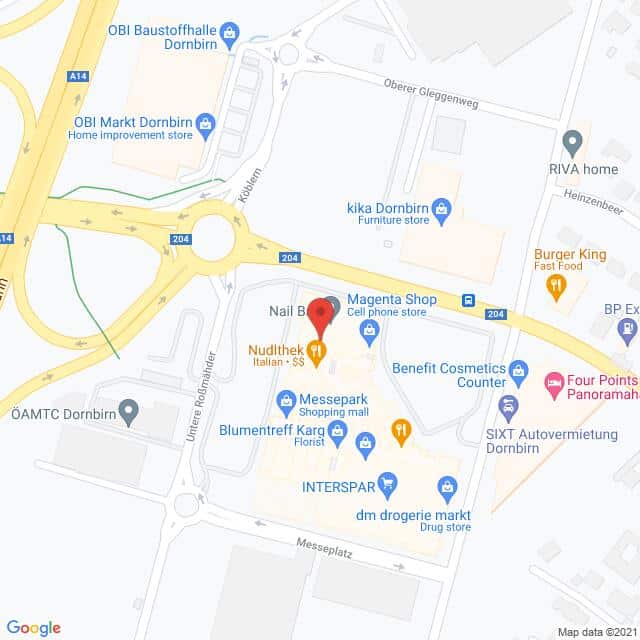 A1 Telekom 6854 Dornbirn, Messestraße 2, Top 201 Anfahrtsmappe