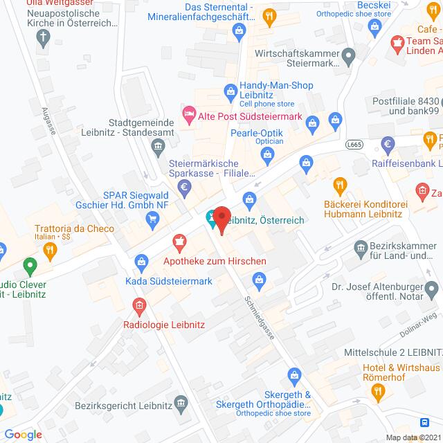 A1 Telekom 8430 Leibnitz, Hauptplatz 23/ecke Schmiedgasse Anfahrtsmappe