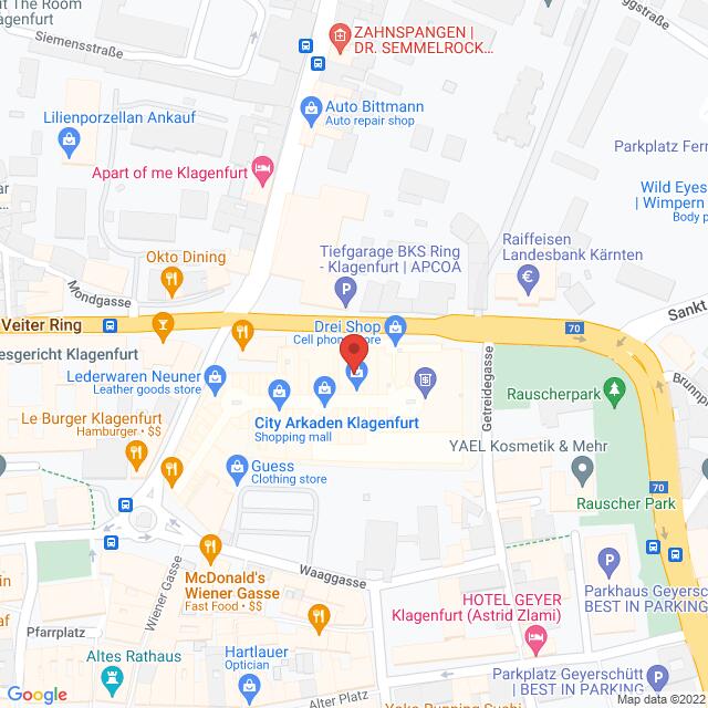 A1 Telekom 9020 Klagenfurt , Heuplatz 5 Bs3 Anfahrtsmappe