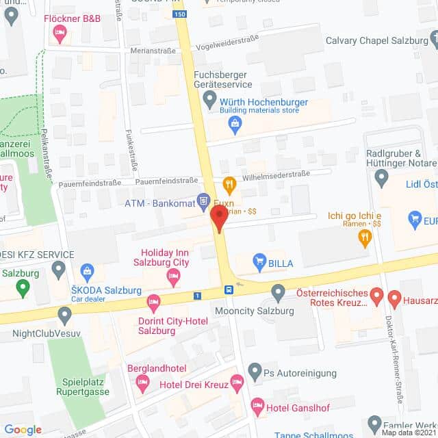 A1 Telekom Austria Salzburg Anfahrtsmappe