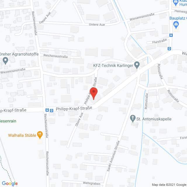 Anfahrtsmappe von Lehrbetrieb Aicher GmbH nach Aicher GmbH – Anfahrtsmappe
