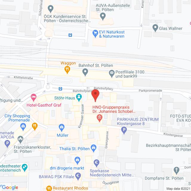 Anfahrtsmappe von Lehrbetrieb C&A Mode nach C&A Mode – Kremser Gasse 24, 3100 Sankt Pölten – Anfahrtsmappe