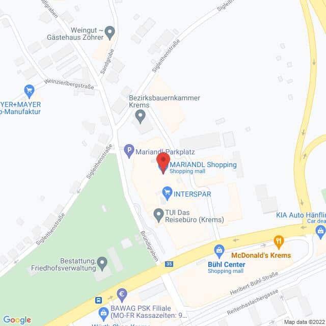 C&a Mode – Wr. Str. 91, 3500 Krems An Der Donau Anfahrtsmappe