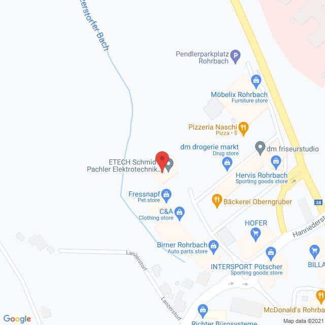 Etech – Wirtschaftszeile 7, 4150 Rohrbach Berg Anfahrtsmappe