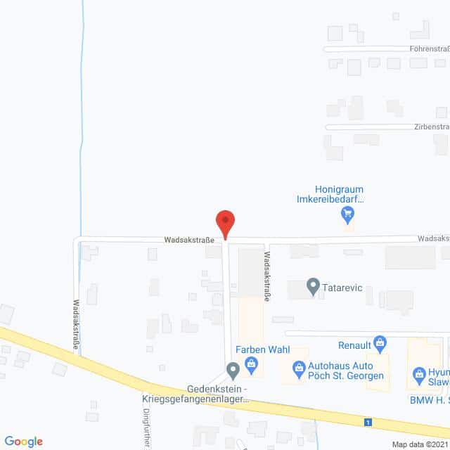 Anfahrtsmappe von Lehrbetrieb Farben Wahl GmbH nach Farben Wahl GmbH – Anfahrtsmappe
