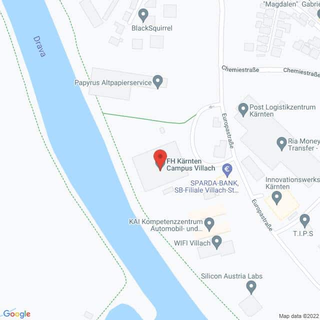 Fh Kärnten – Gemeinnützige Gesellschaft Mbh Anfahrtsmappe