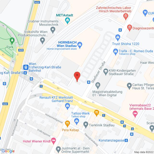 Hornbach – Stadlauer Str. 37, 1220 Wien Anfahrtsmappe