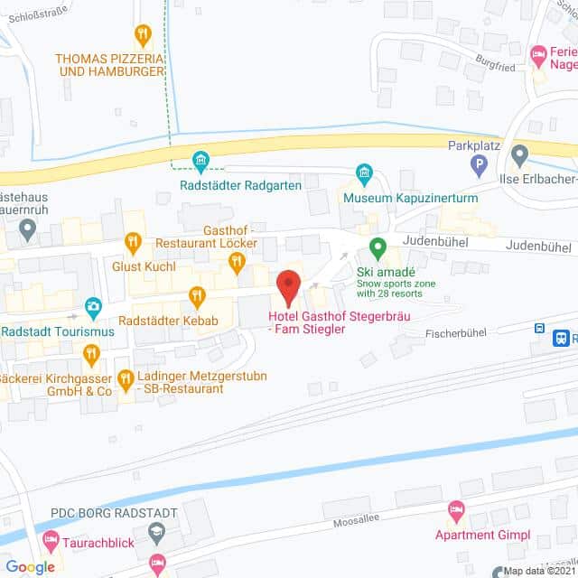 Anfahrtsmappe von Lehrbetrieb Hotel Gasthof Stegerbräu nach Hotel Gasthof Stegerbräu – Anfahrtsmappe