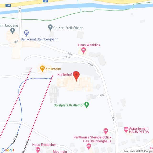Anfahrtsmappe von Lehrbetrieb Hotel Krallerhof Altenberger nach Hotel Krallerhof Altenberger – Anfahrtsmappe