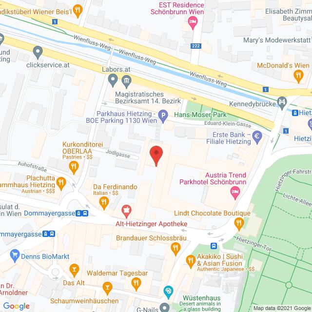 Libro 1130 Wien, Hietzinger Hauptstraße 22, Ekz Hietzing Anfahrtsmappe