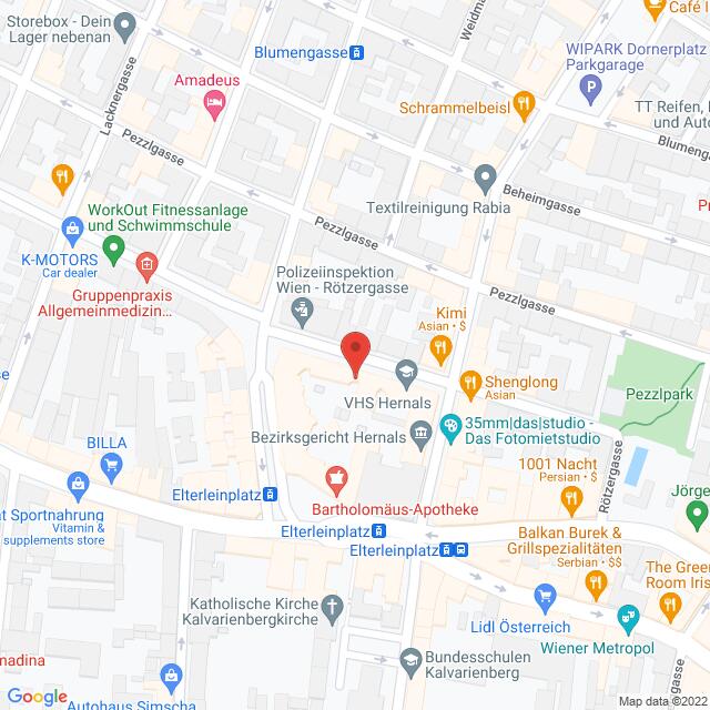 Libro 1170 Wien – 1170 Wien, Elterleinplatz 12 Anfahrtsmappe