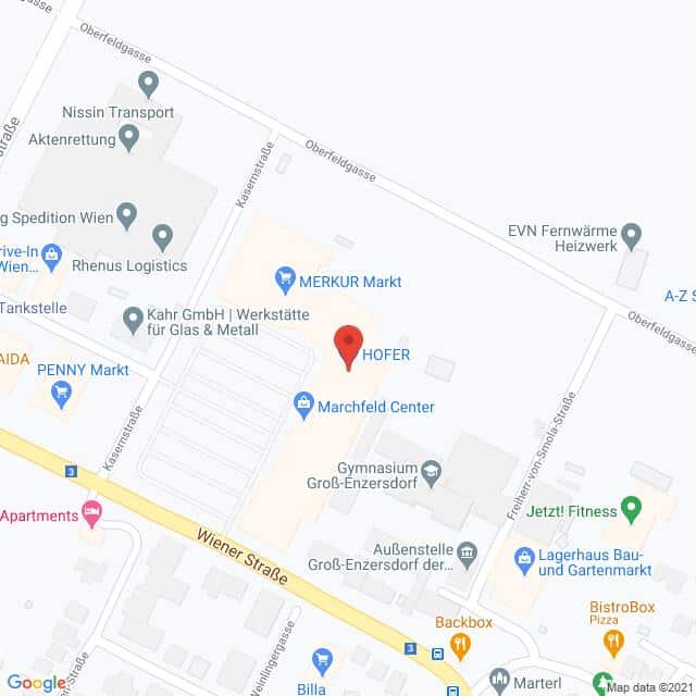 Anfahrtsmappe von Lehrbetrieb LIBRO Handelsgesellschaft mbH nach Libro Großenzersdorf – Wiener Straße 12, 2301 Groß-Enzersdorf – Anfahrtsmappe