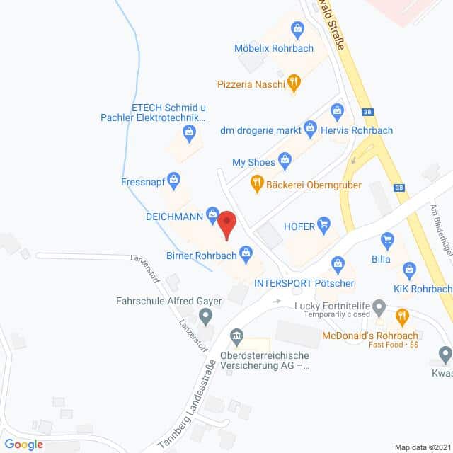 Anfahrtsmappe von Lehrbetrieb LIBRO Handelsgesellschaft mbH nach LIBRO Handelsgesellschaft mbH – Wirtschaftszeile 3, 4150 Rohrbach – Anfahrtsmappe