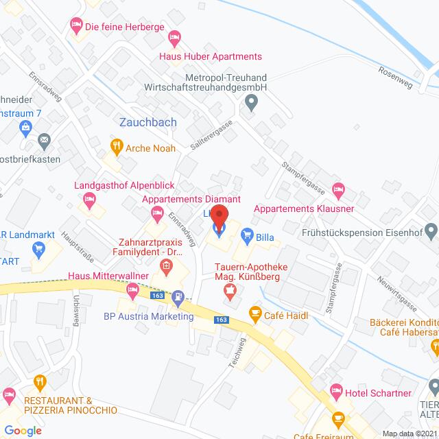 Anfahrtsmappe von Lehrbetrieb LIBRO Handelsgesellschaft mbH nach LIBRO Handelsgesellschaft mbH – Oberndorferstraße 4, 5541 Altenmarkt im Pongau – Anfahrtsmappe