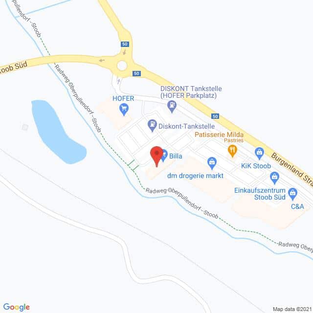 Anfahrtsmappe von Lehrbetrieb LIBRO Handelsgesellschaft mbH nach LIBRO Handelsgesellschaft mbH – Stoob-Süd 58, 7344 Stoob – Anfahrtsmappe