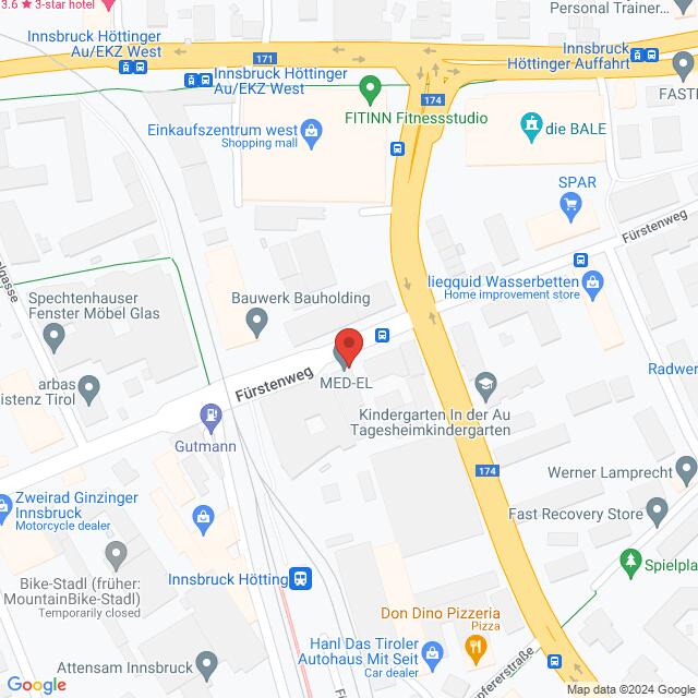 Med El Anfahrtsmappe