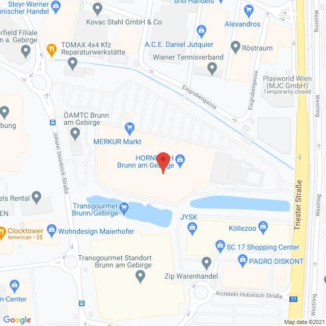 Anfahrtsmappe von Lehrbetrieb MERKUR nach MERKUR – Johann Steinböck-Straße 7a, 2345 Brunn am Gebirge – Anfahrtsmappe