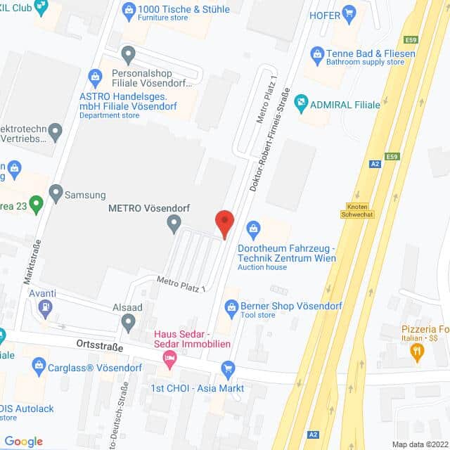 Metro Österreich Gmbh Anfahrtsmappe