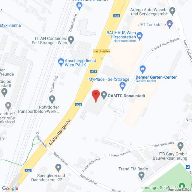 Öamtc, Franz Fellner Gasse 1, 1220 Wien Anfahrtsmappe