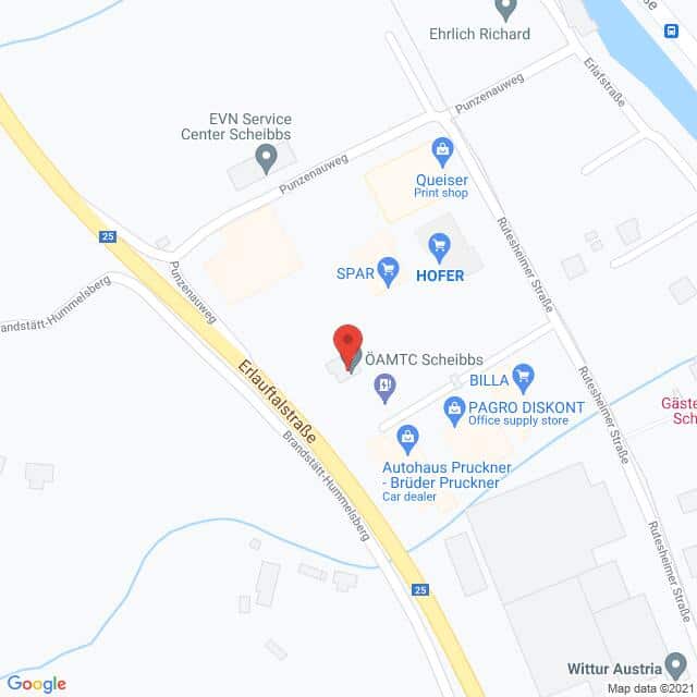 Öamtc, Gewerbestraße 6, 3270 Scheibbs Anfahrtsmappe