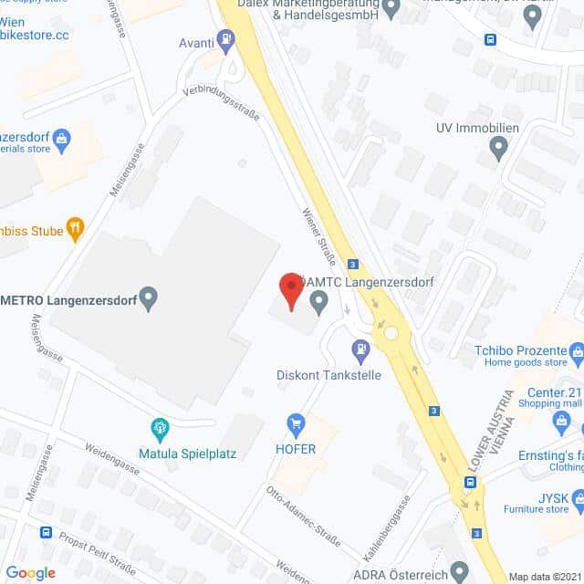 Öamtc, Wr. Str. 200 208, 2103 Langenzersdorf Anfahrtsmappe
