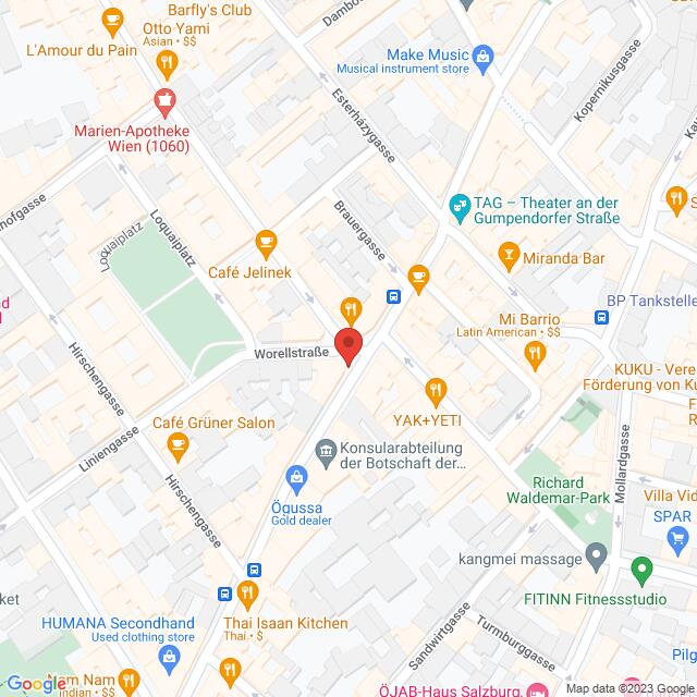 Österreichische Post – 1060 Wien Anfahrtsmappe