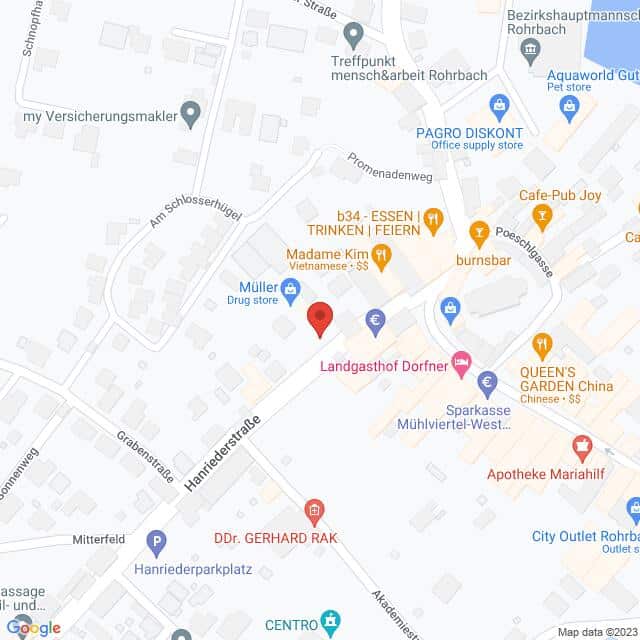 Österreichische Post – 4150 Rohrbach Anfahrtsmappe