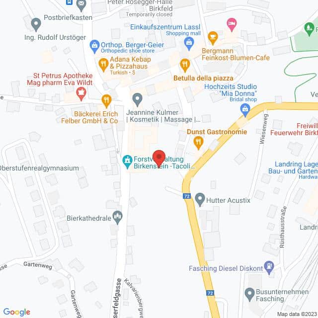 Österreichische Post – 8190 Birkfeld Anfahrtsmappe