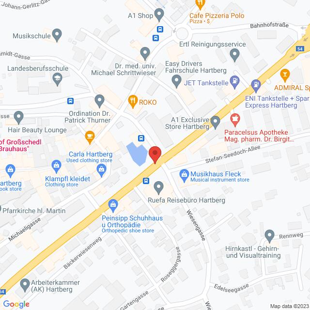Österreichische Post – 8230 Hartberg Anfahrtsmappe