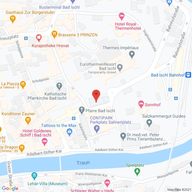 Anfahrtsmappe von Lehrbetrieb Österreichische Post nach Österreichische Post – Auböckplatz 4, 4820 Bad Ischl – Anfahrtsmappe
