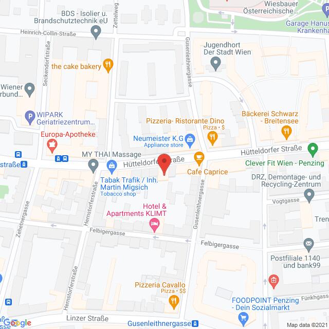 Österreichische Post, Hütteldorfer Straße 239, 1143 Wien Anfahrtsmappe