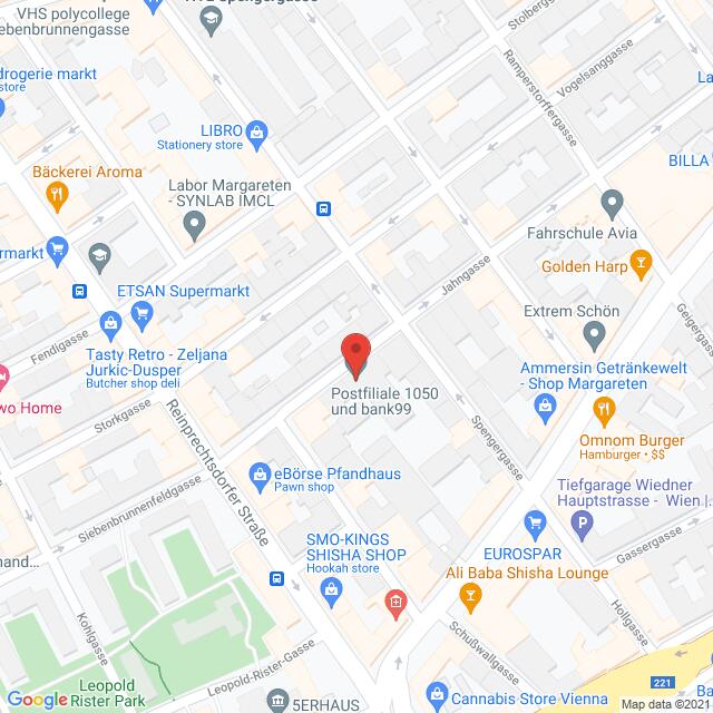 Österreichische Post, Jahngasse 35 37, 1050 Wien Anfahrtsmappe