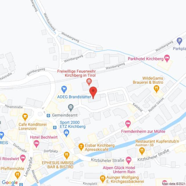 Anfahrtsmappe von Lehrbetrieb Österreichische Post nach Österreichische Post – Kalsfeld 1, 6365 Kirchberg in Tirol – Anfahrtsmappe