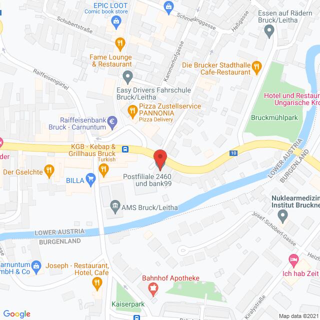 Österreichische Post, Leithagürtel 2, 2460 Bruck An Der Leitha Anfahrtsmappe