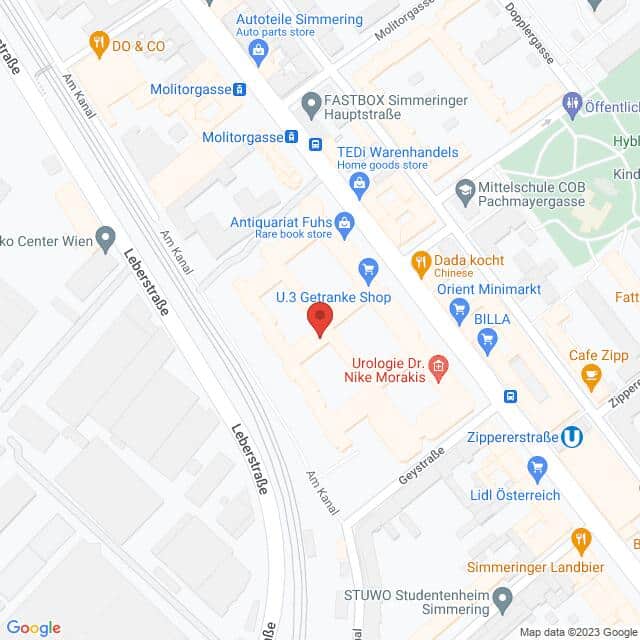 Pagro 1110 – 1110 Wien, Simmeringer Hauptstraße 40 Anfahrtsmappe