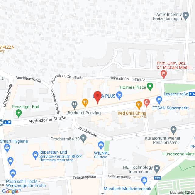 Pagro 1140 – Hütteldorferstraße 130c/shop V, 1140 Wien Anfahrtsmappe
