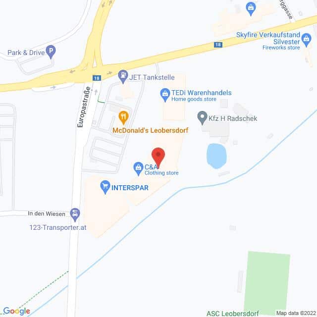Pagro 2544 – 2544 Leobersdorf, Europastraße 5/b/1 Anfahrtsmappe