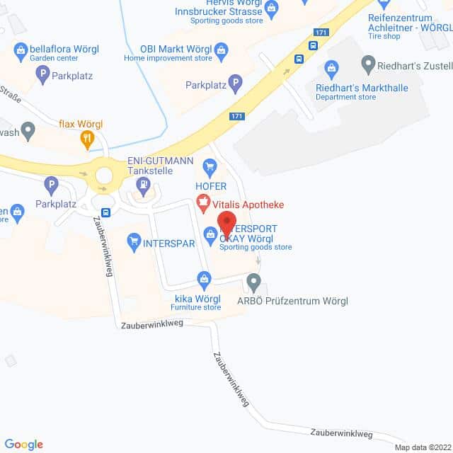 Pagro 6300 – 6300 Wörgl, Fmz Wörgl West, Innsbruckerstraße 108 Anfahrtsmappe