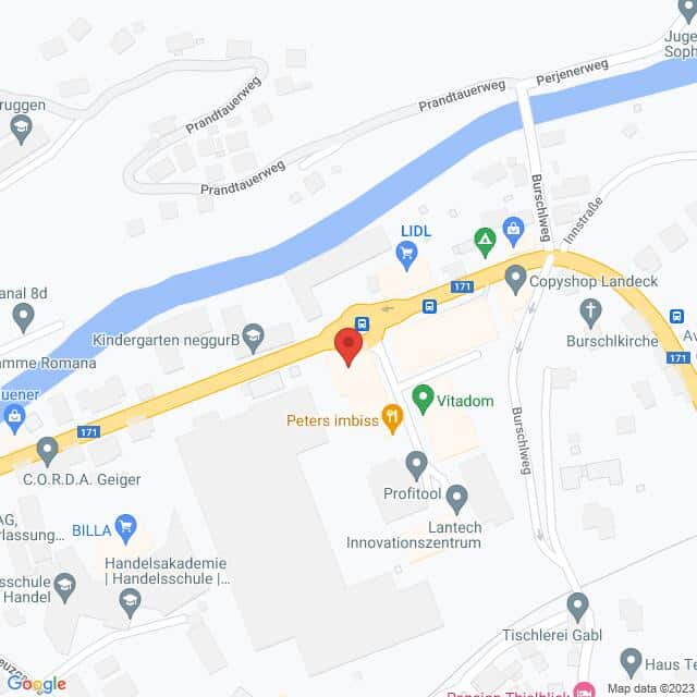 Pagro 6500 – 6500 Landeck, Bruggfeldstraße 15 Anfahrtsmappe