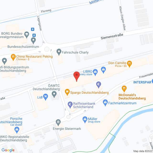 Pagro 8530 – 8530 Deutschlandsberg, Frauentalerstraße 77 Anfahrtsmappe