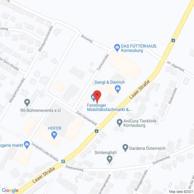 Anfahrtsmappe von Lehrbetrieb PAGRO nach PAGRO – Laaer Straße 81, 2100 Korneuburg – Anfahrtsmappe