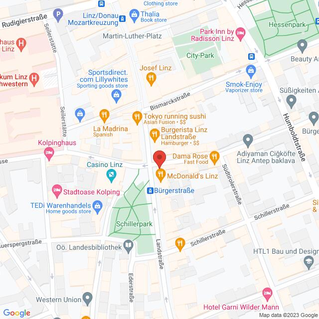 Ruefa Reisebüro Linz Landstraße 67 Anfahrtsmappe