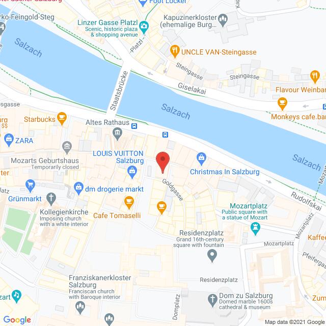 Anfahrtsmappe von Lehrbetrieb Salzburger Sparkasse Bank AG nach Salzburger Sparkasse Bank AG – Anfahrtsmappe